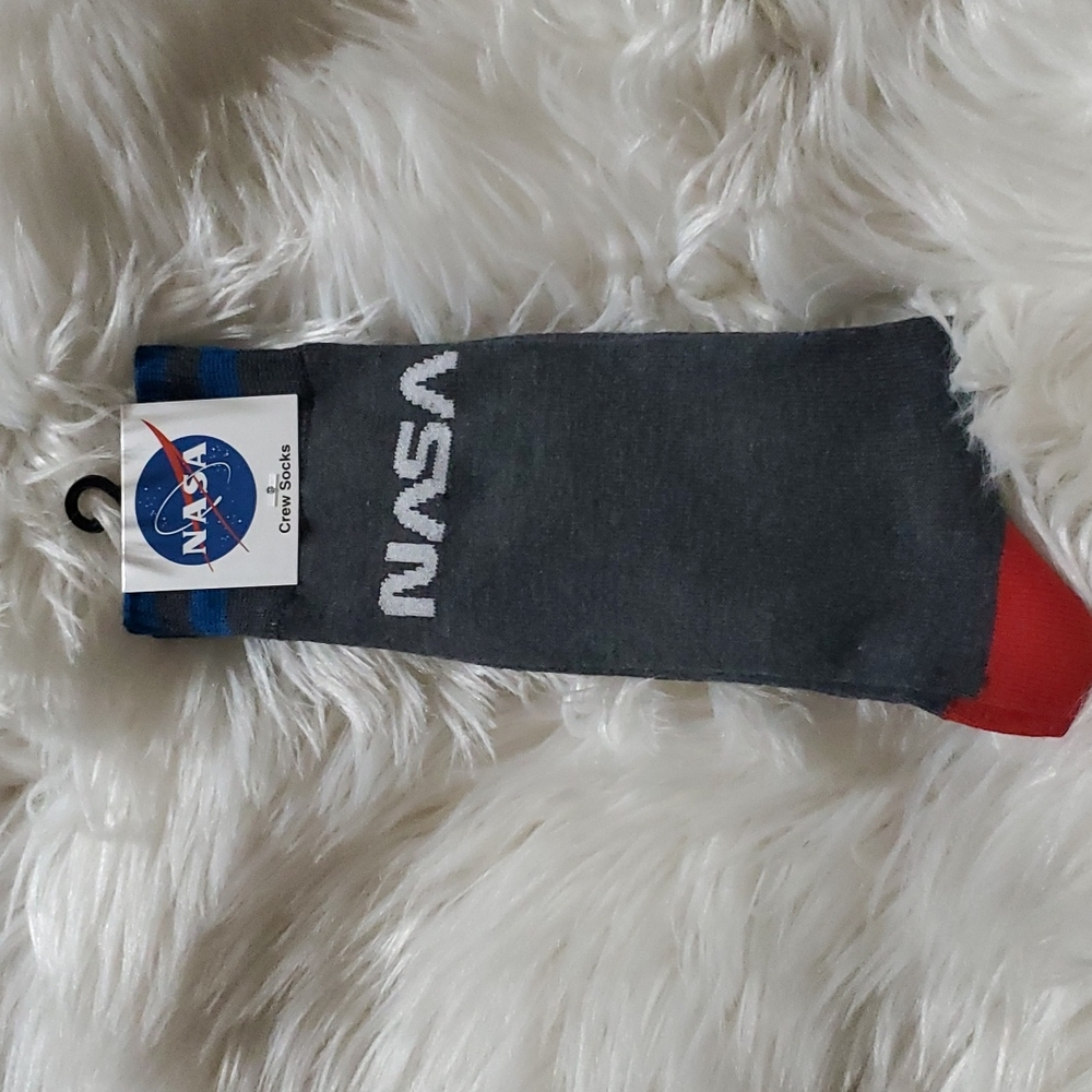 🦋5/$25 NASA crew socks